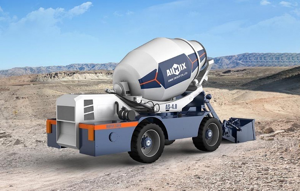 self loading cement mixer