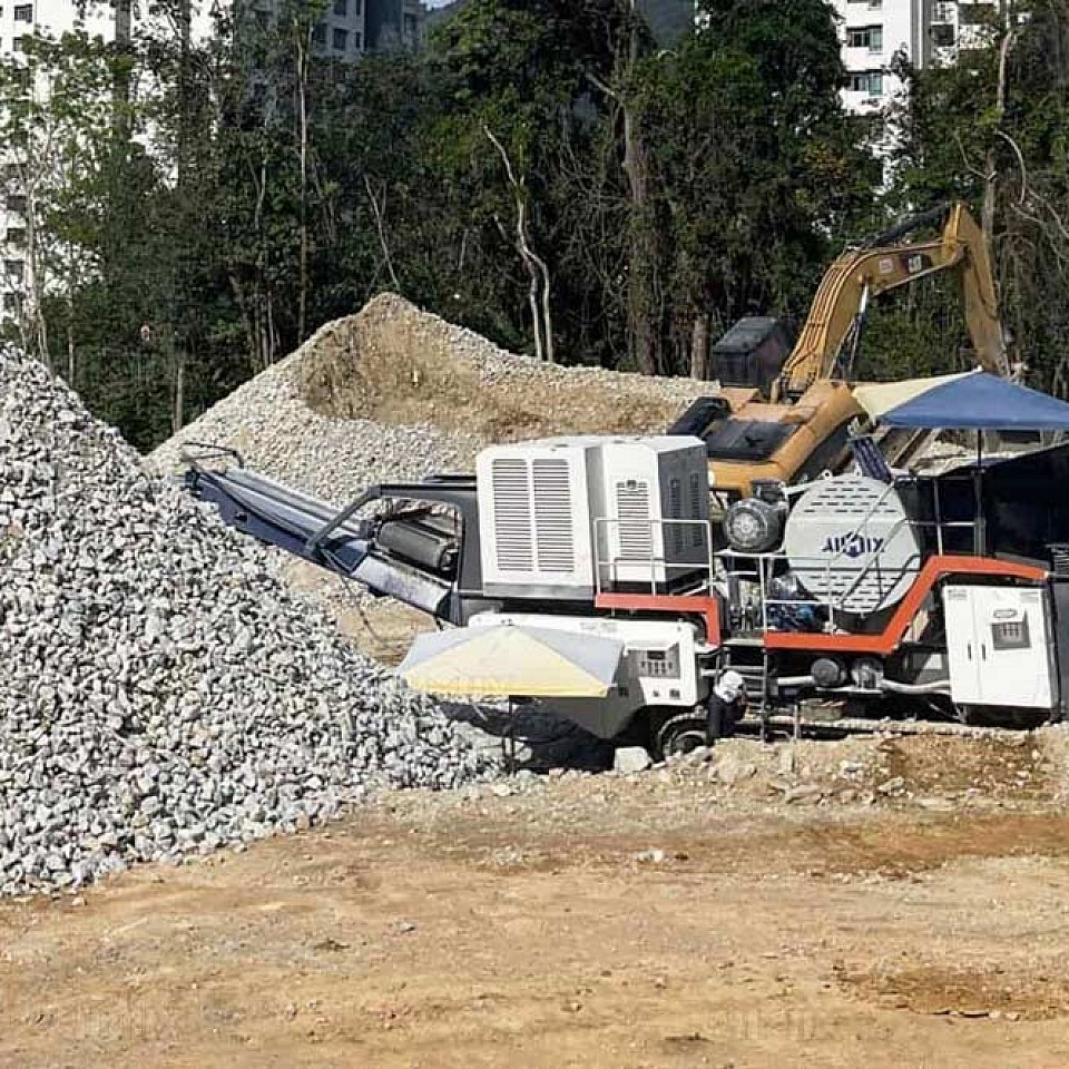concrete crusher machine price